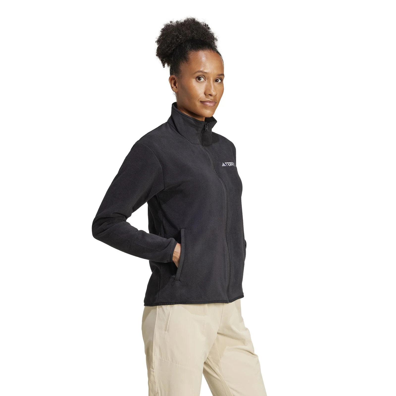 adidas Multi Essentials Full-Zip Fleece Jacket - Image 6