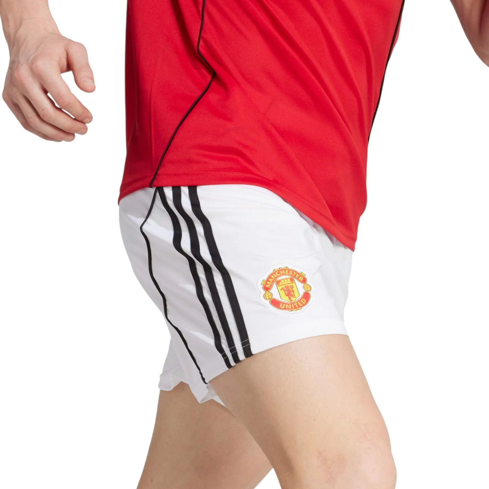 adidas Manchester United Football 2025/26 Adults Home Shorts - Image 3