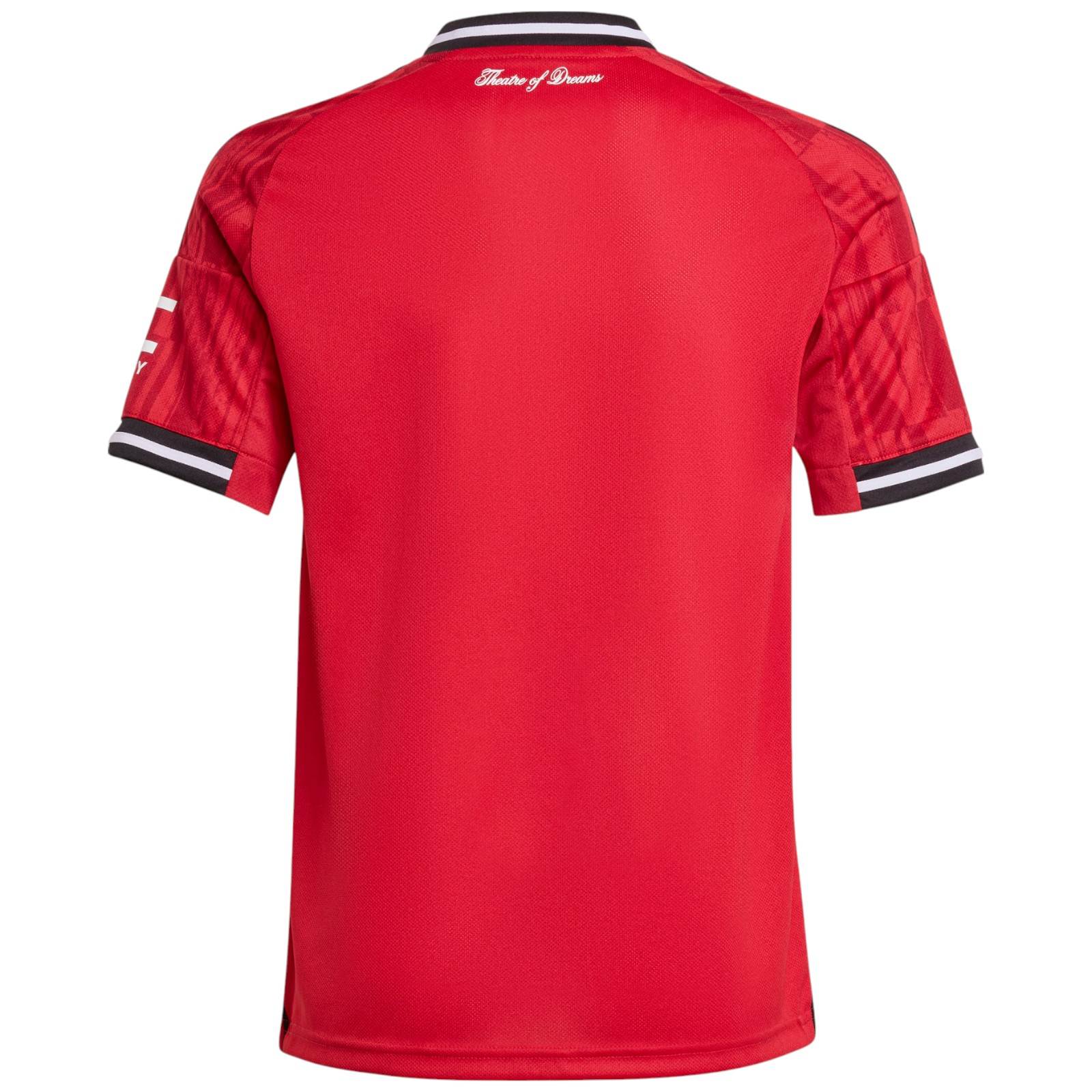 adidas Manchester United Football 2025/26 Kids Short Sleeved Home Jersey - Image 2