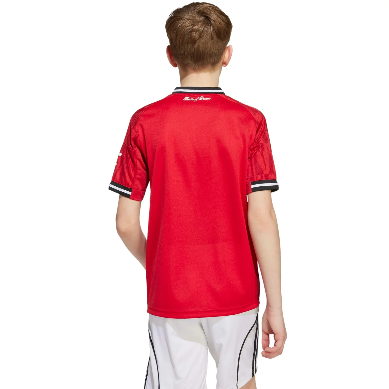 adidas Manchester United Football 2025/26 Kids Short Sleeved Home Jersey - Image 4