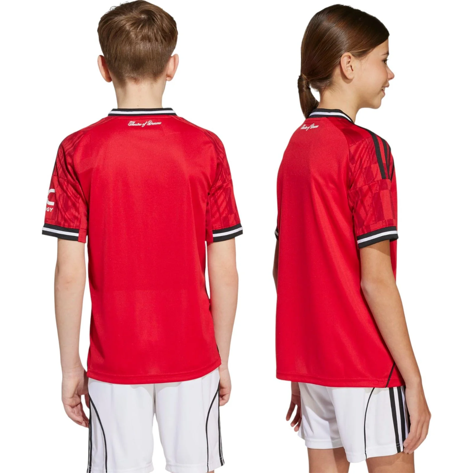 adidas Manchester United Football 2025/26 Kids Short Sleeved Home Jersey - Image 8