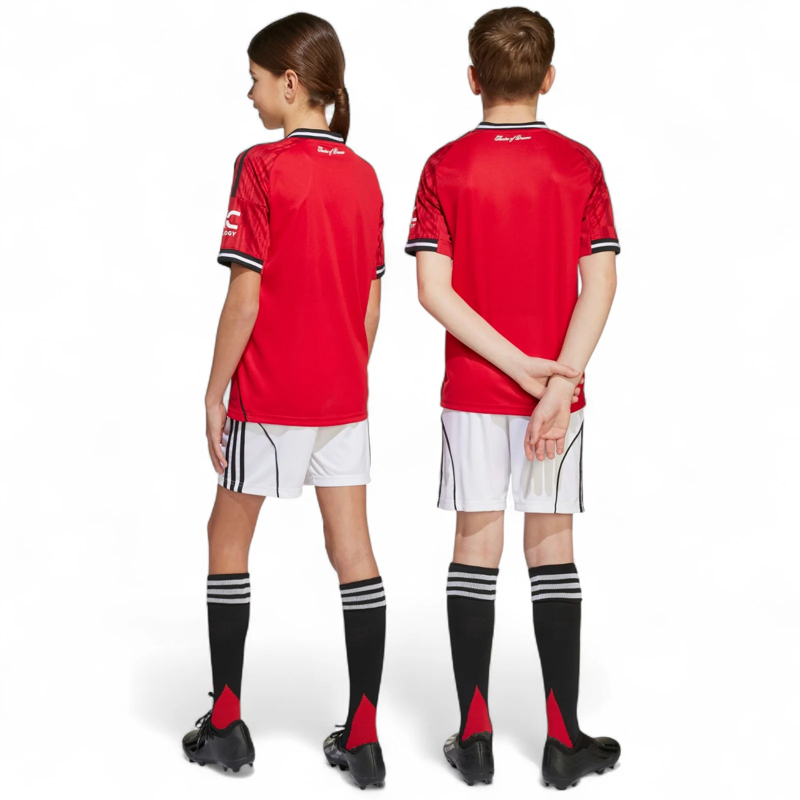 adidas Manchester United Football 2025/26 Kids Home Shorts - Image 7