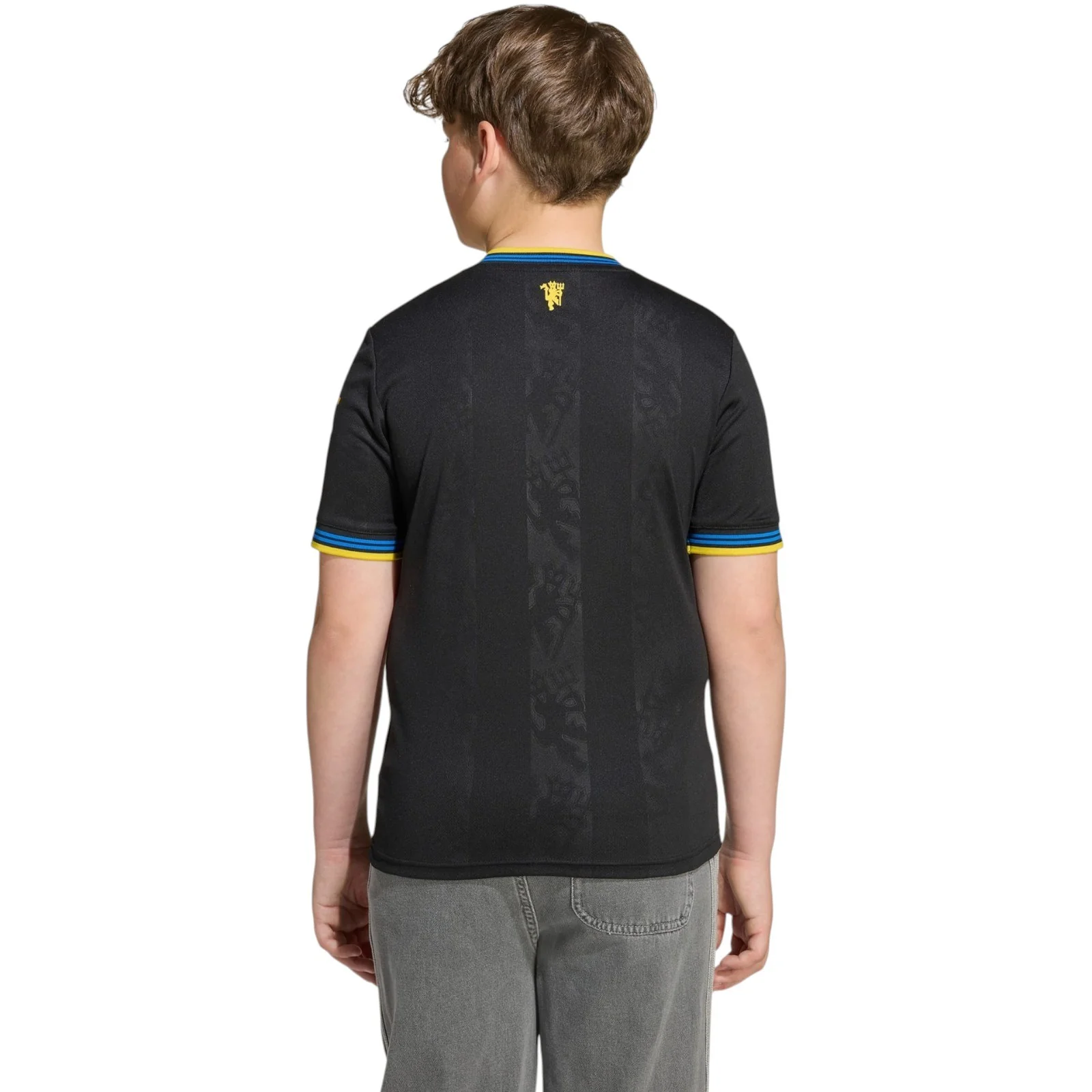 adidas Manchester United Football 2025/26 Kids Third Jersey - Image 4