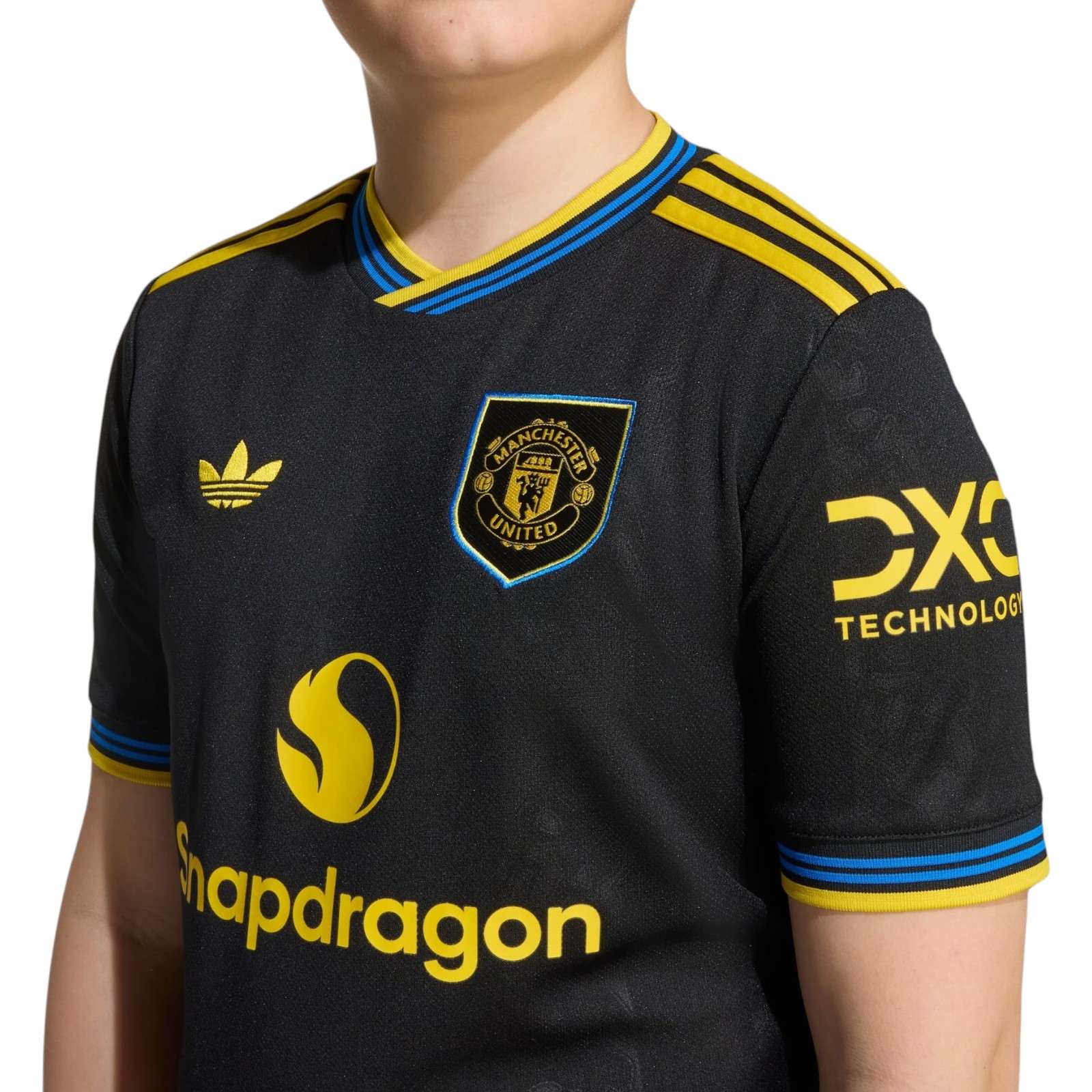 adidas Manchester United Football 2025/26 Kids Third Jersey - Image 5