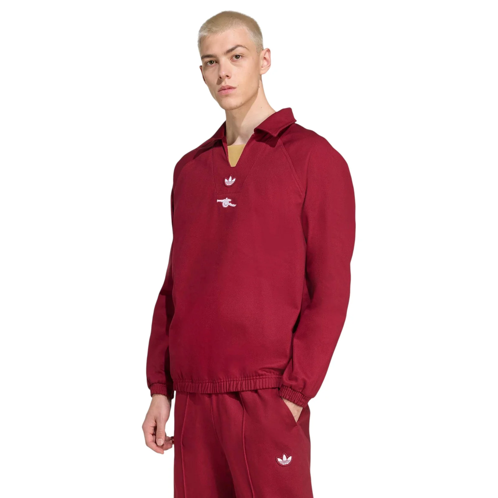 adidas Arsenal Football Terrace Icons Adult Drill Sweatshirt