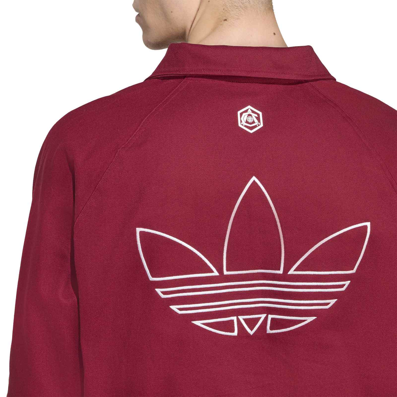 adidas Arsenal Football Terrace Icons Adult Drill Sweatshirt - Image 4