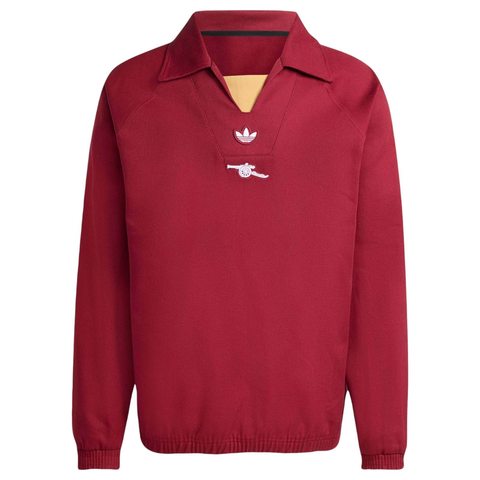 adidas Arsenal Football Terrace Icons Adult Drill Sweatshirt - Image 5