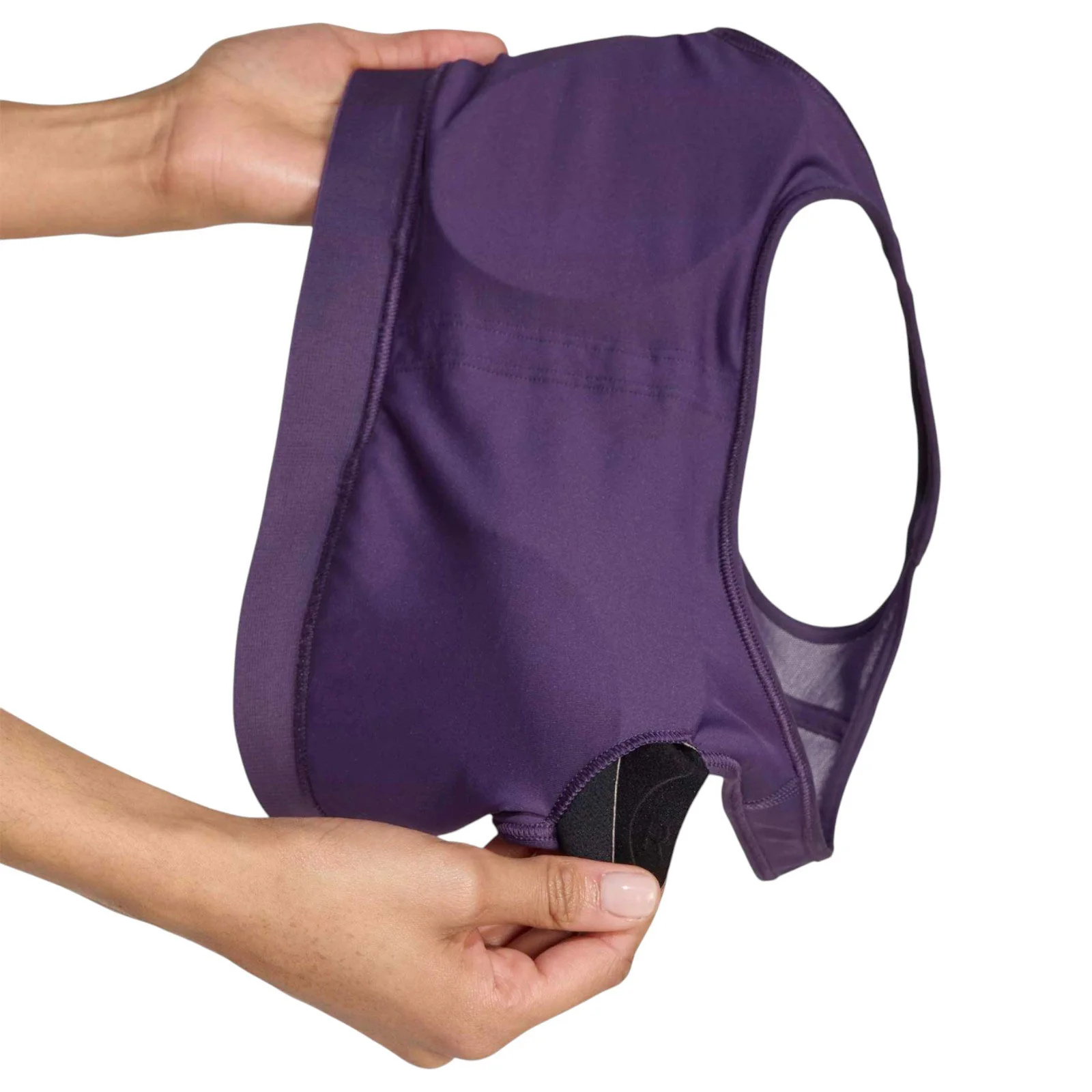 ADIDAS PowerReact Train Womens Racerback Sports Bra - Image 4