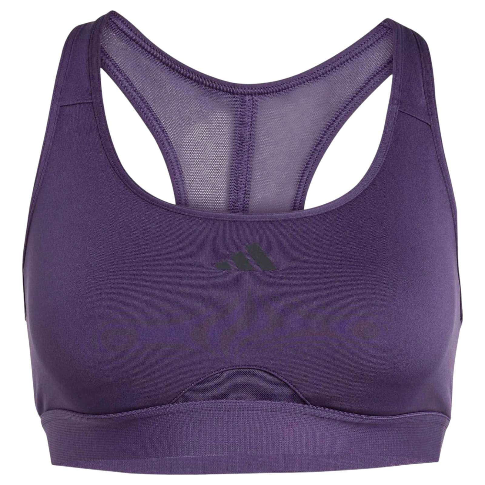 ADIDAS PowerReact Train Womens Racerback Sports Bra - Image 6