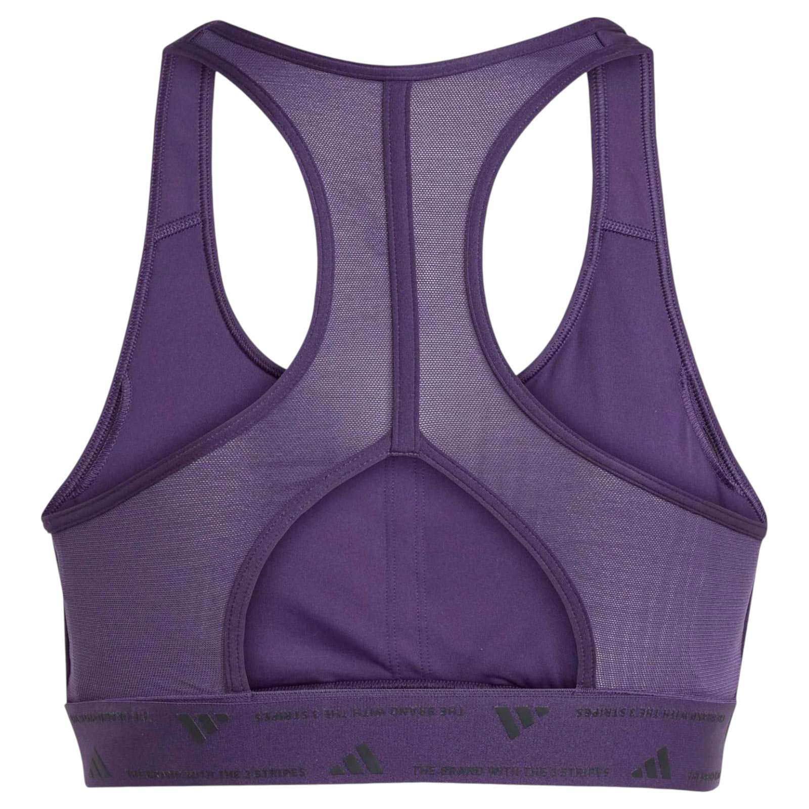 ADIDAS PowerReact Train Womens Racerback Sports Bra - Image 7