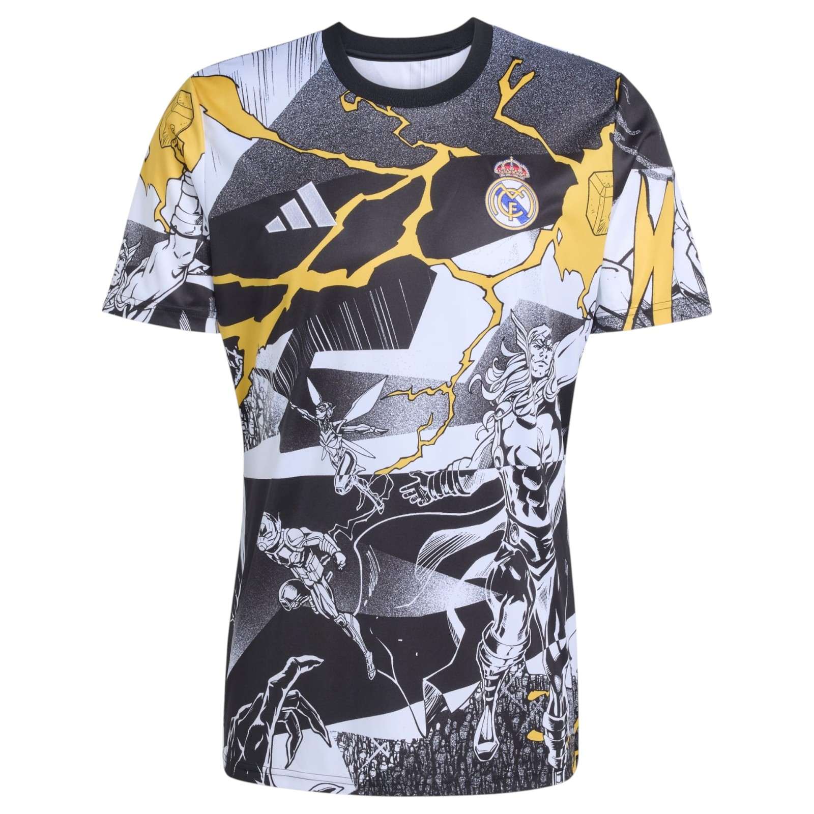 adidas Real Madrid 2025/26 Avengers Mens Pre-Match Jersey