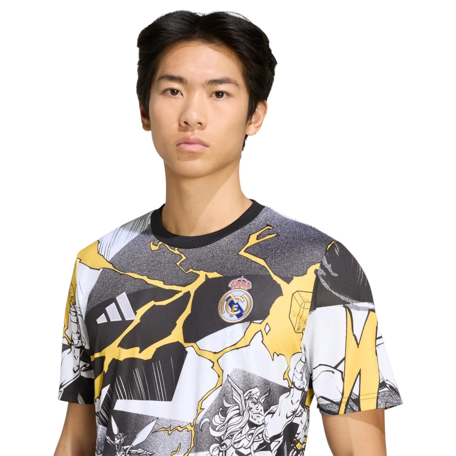 adidas Real Madrid 2025/26 Avengers Mens Pre-Match Jersey - Image 5