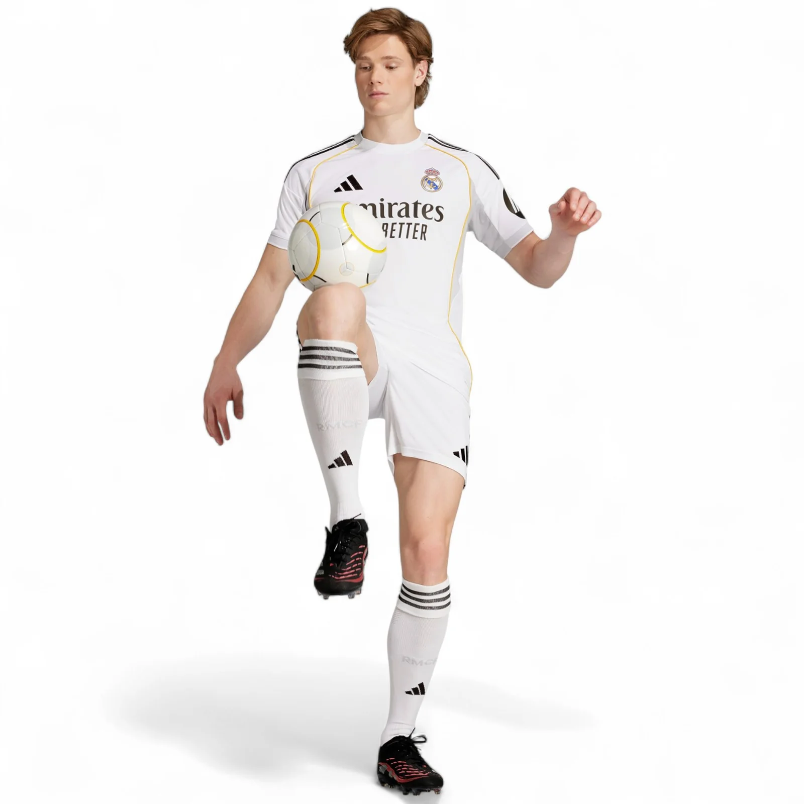 adidas Real Madrid Football 2025/26 Adults Home Short - Image 6