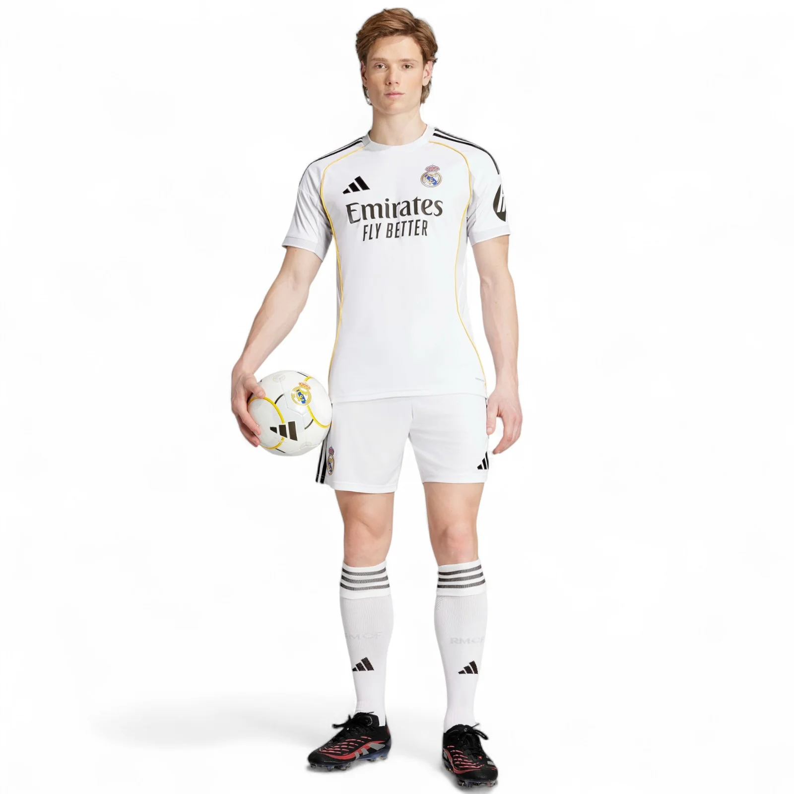 adidas Real Madrid Football 2025/26 Adults Home Short - Image 7