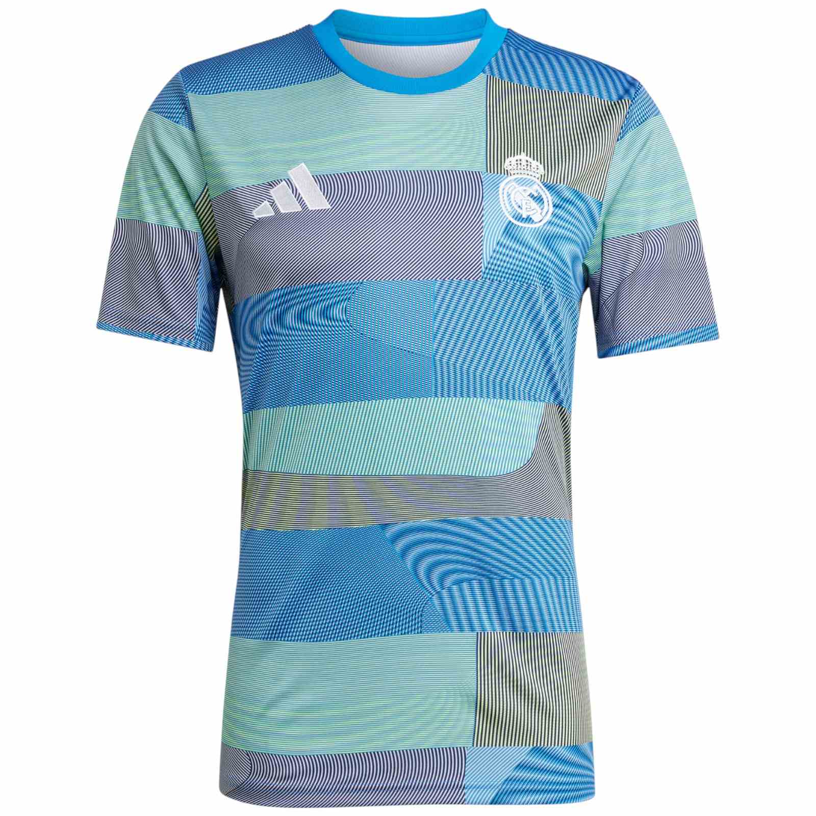 adidas Real Madrid Football 2025/26 Adults Pre-Match Jersey