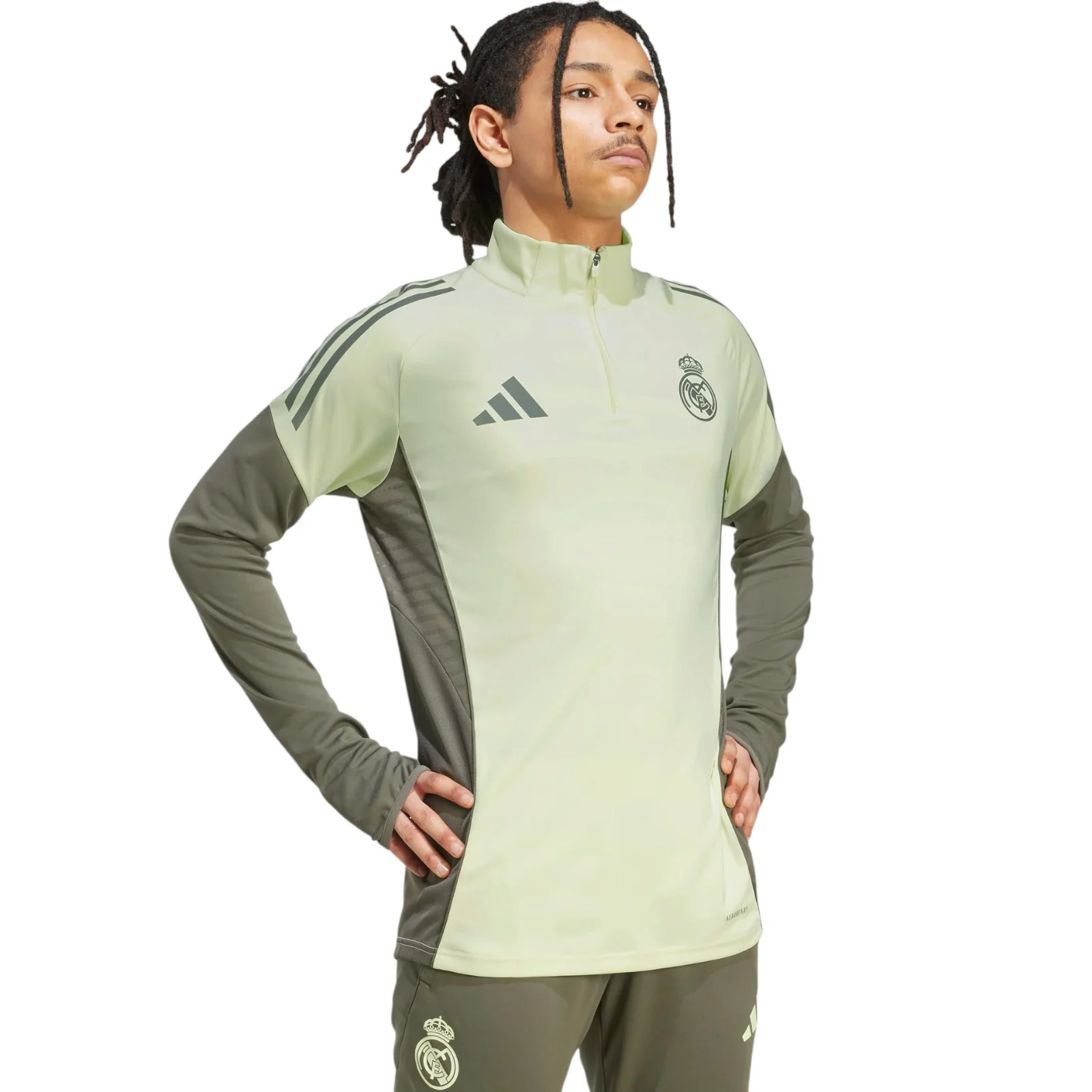 adidas Real Madrid Football 2025/26 Adults Half-Zip Top
