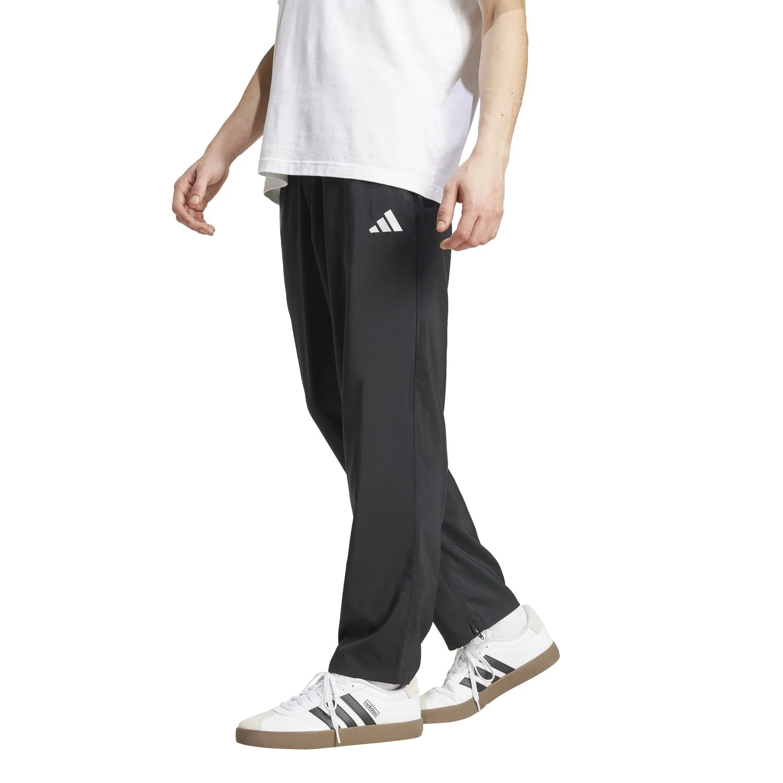 adidas Essentials Small Logo Open-Hem Stanford Tracksuit Bottoms