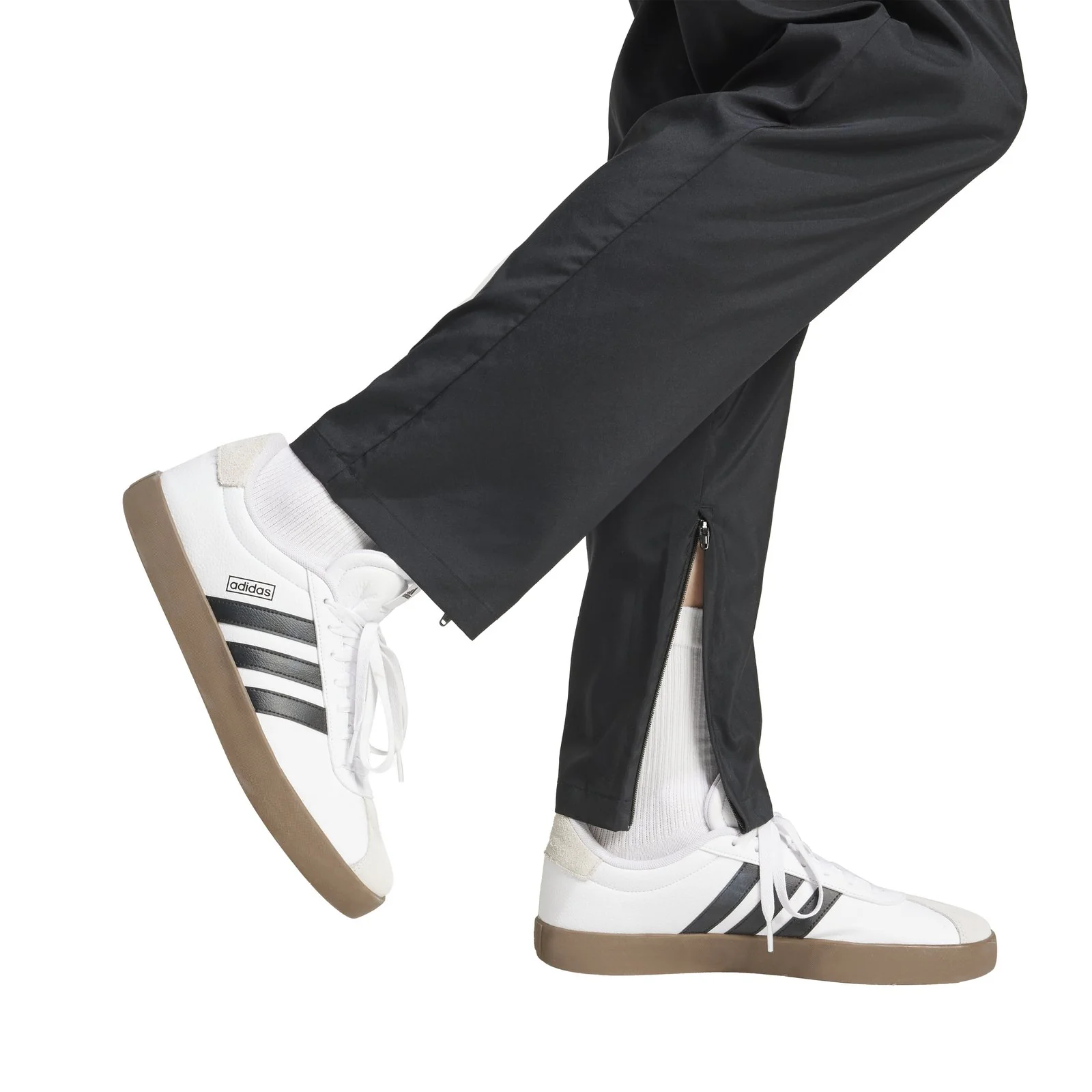 adidas Essentials Small Logo Open-Hem Stanford Tracksuit Bottoms - Image 4