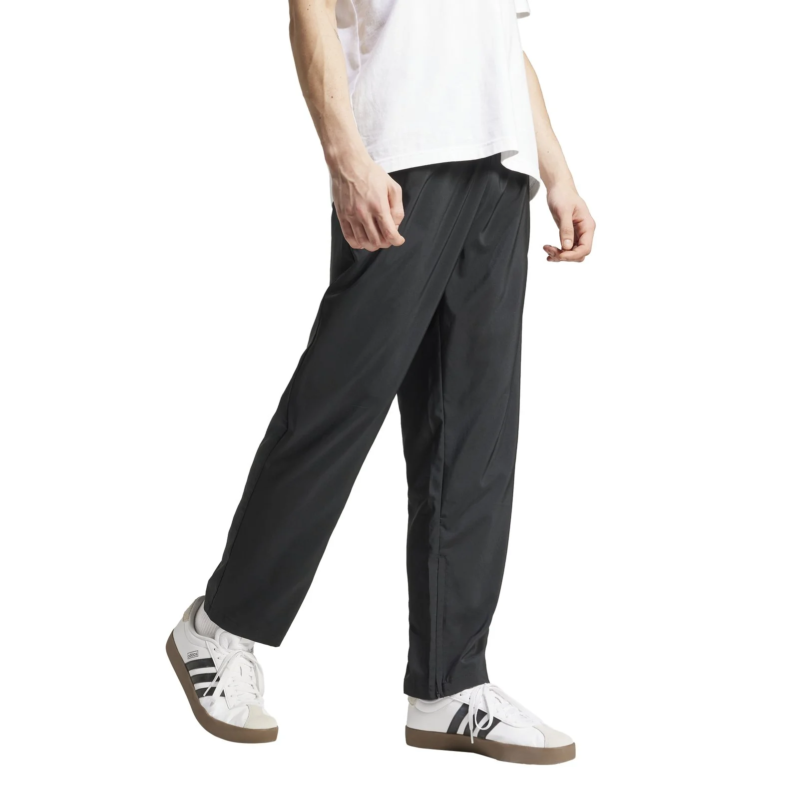 adidas Essentials Small Logo Open-Hem Stanford Tracksuit Bottoms - Image 6