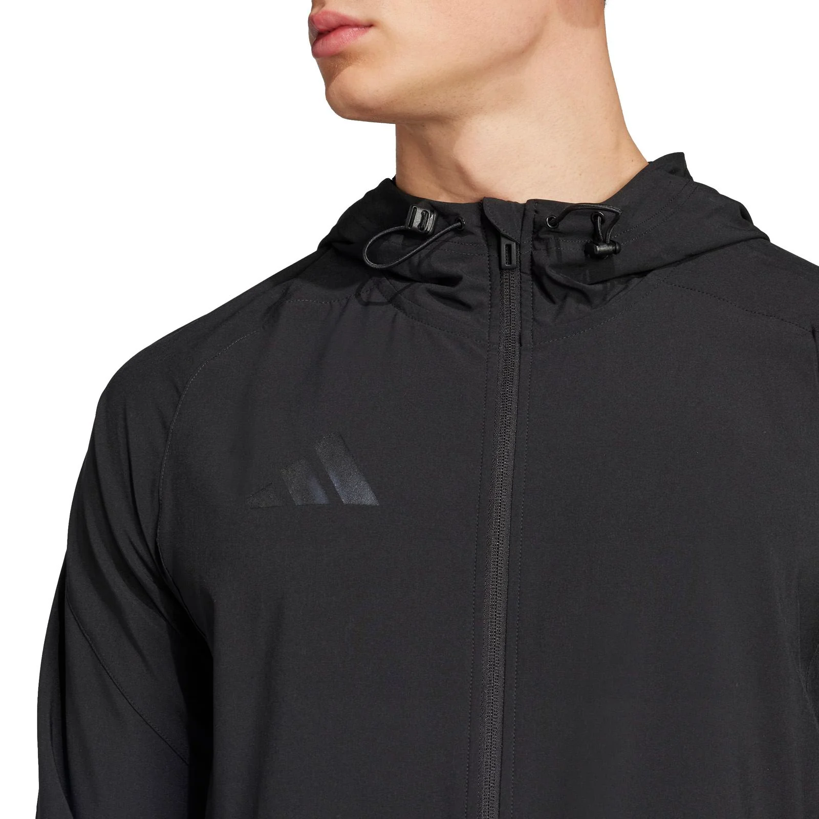 adidas Tiro Football 2025 Mens Full-Zip Tech Travel Jacket - Image 4