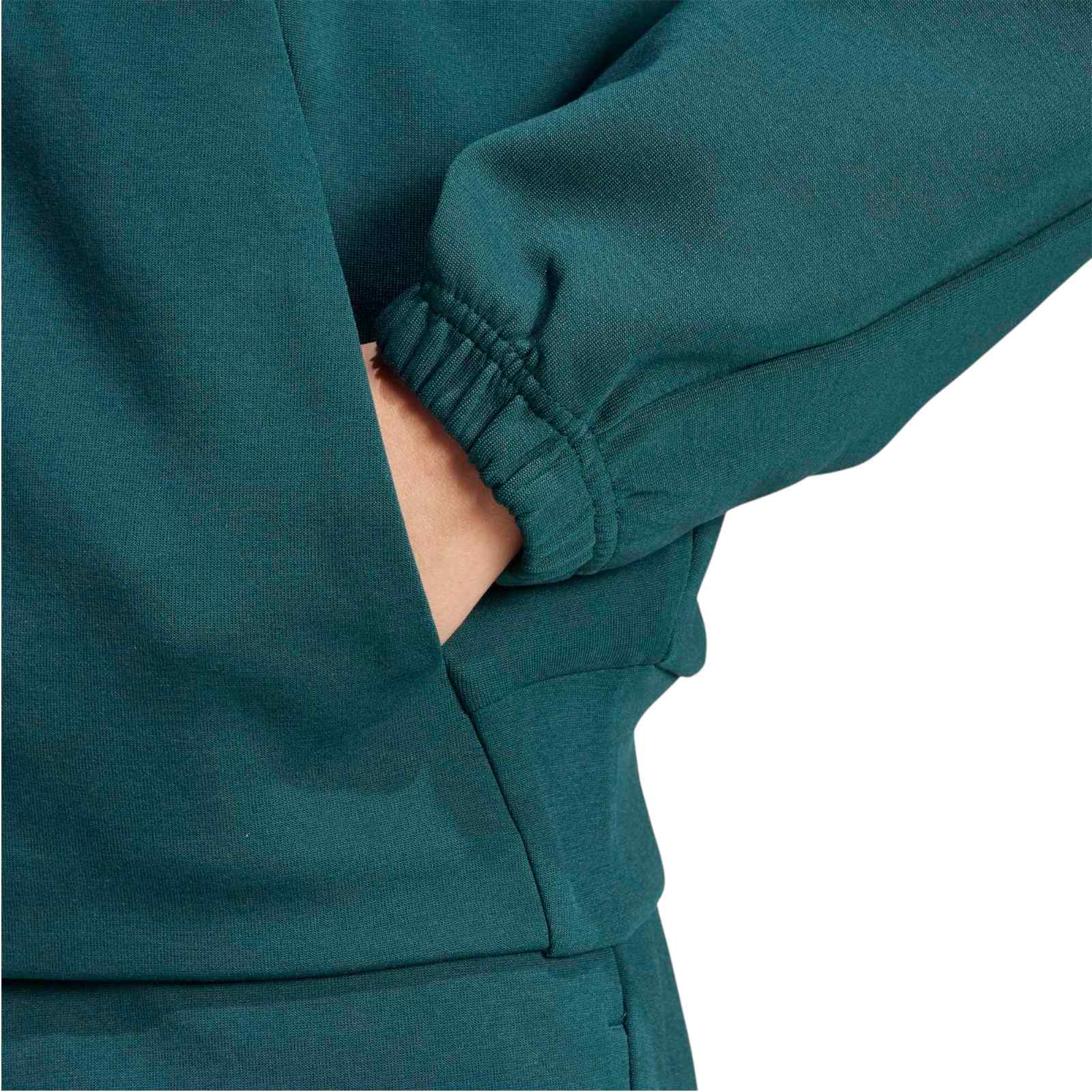 adidas Future Icons Small Logo Womens Full-Zip Hoodie - Image 4