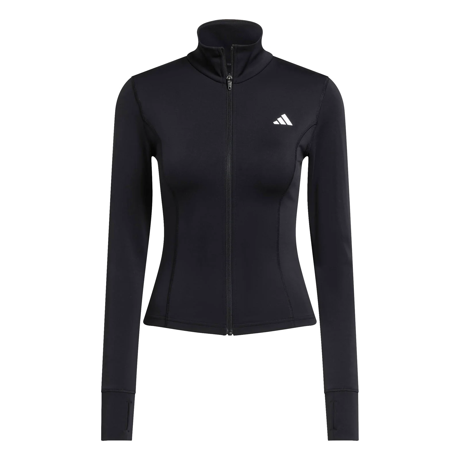 adidas Optime Essentials Tight-Fit Womens Full-Zip Jacket - Image 6