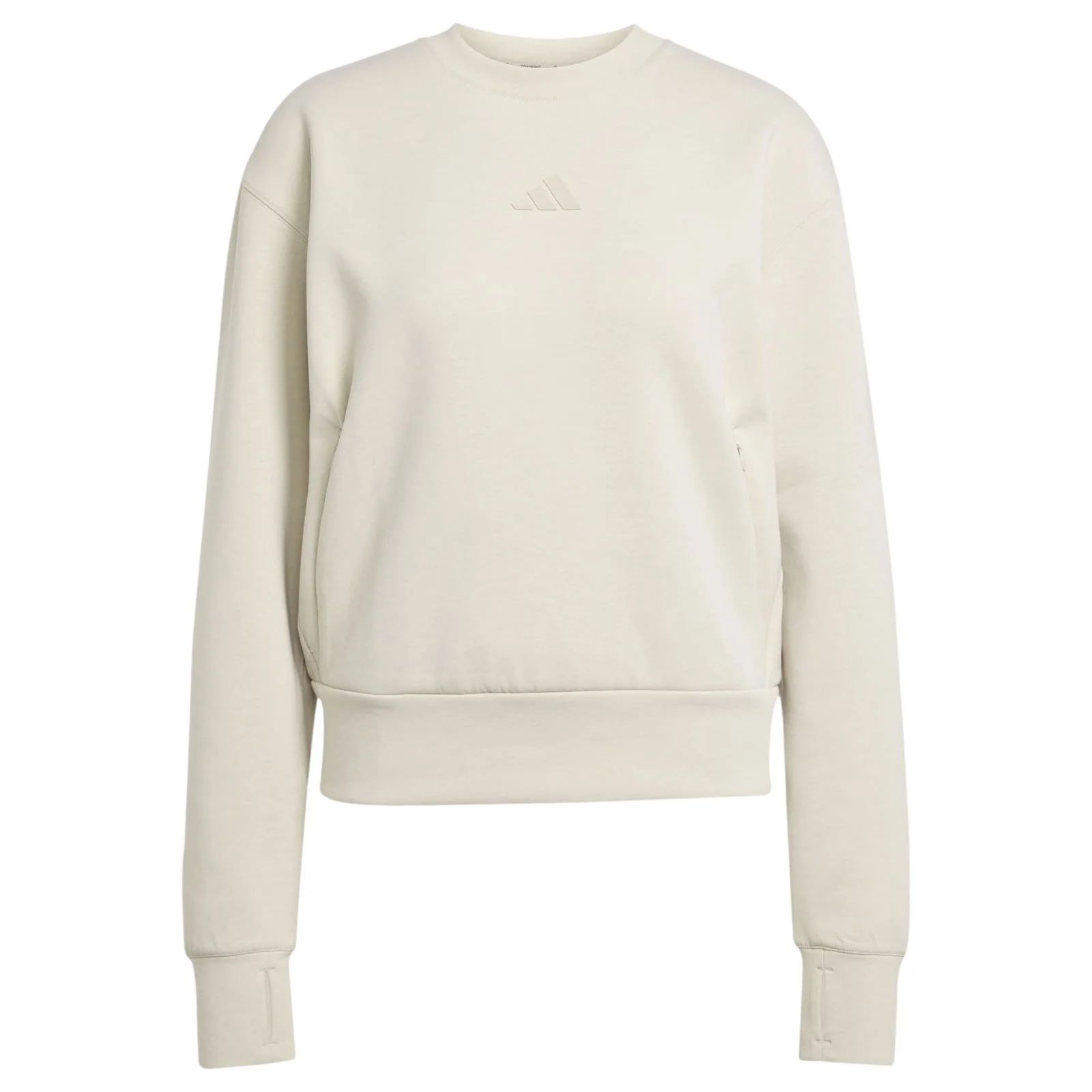 adidas Designed-for-Training Warm-Up Womens Crewneck Sweatshirt - Image 6