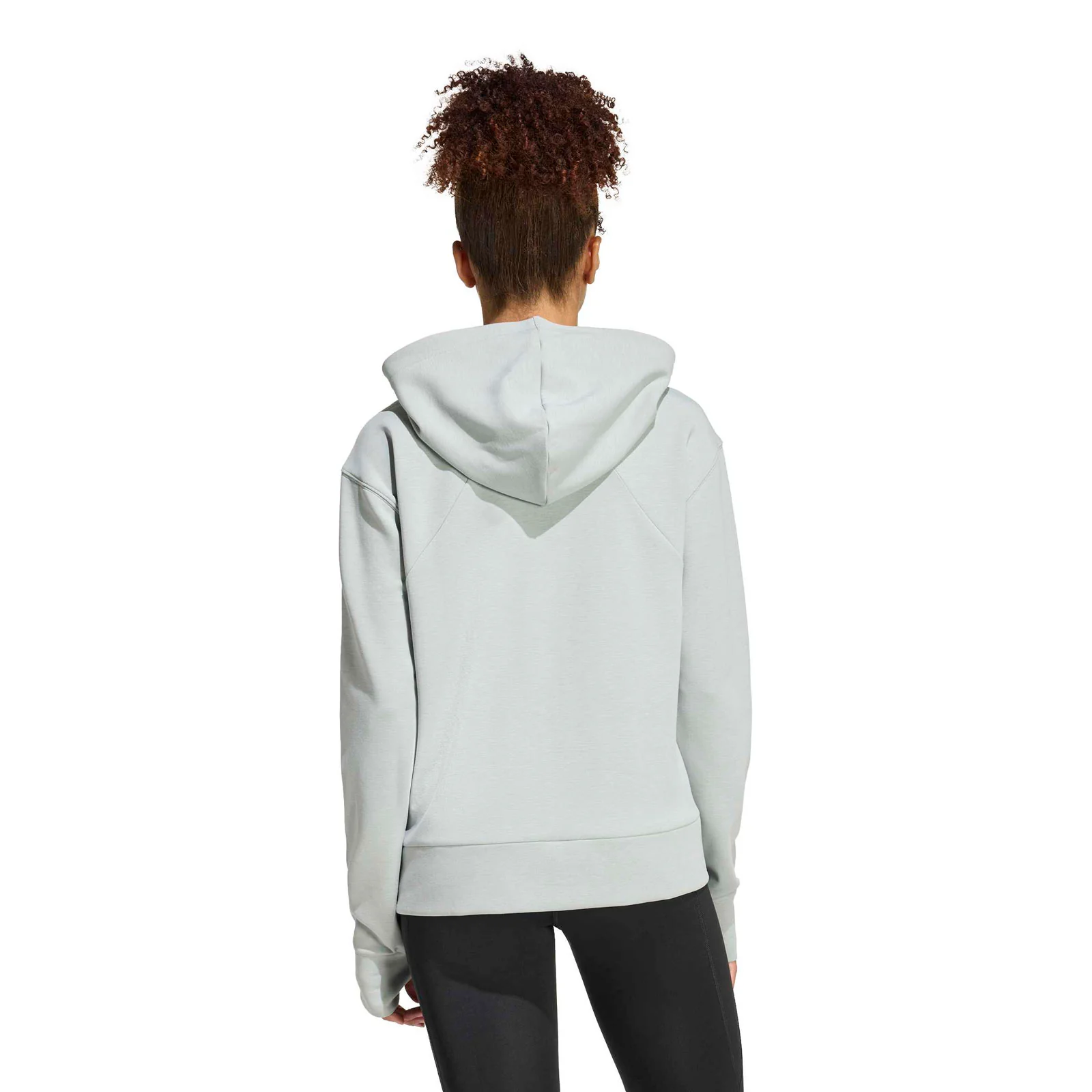 adidas Designed 4 Training Womens Full-Zip Hooded Sweatshirt - Image 2