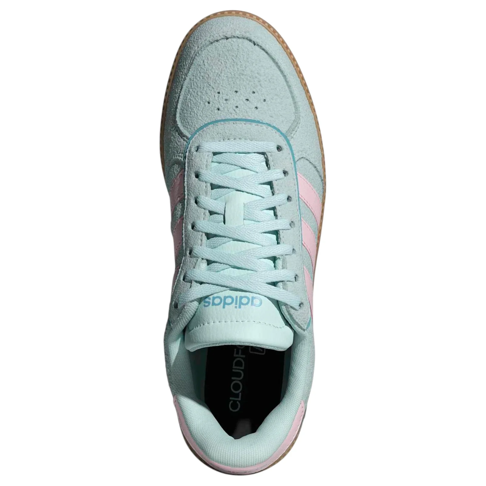 adidas Breaknet Sleek Womens Regular-Fit Lace Sneakers - Image 3
