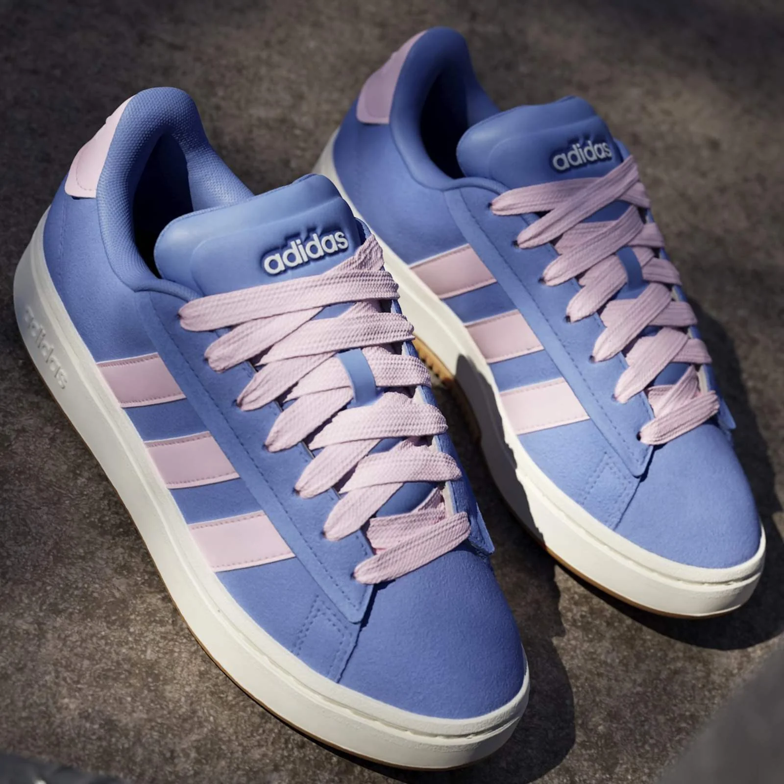 adidas Womens GRAND COURT ALPHA 00s Blue - Image 10