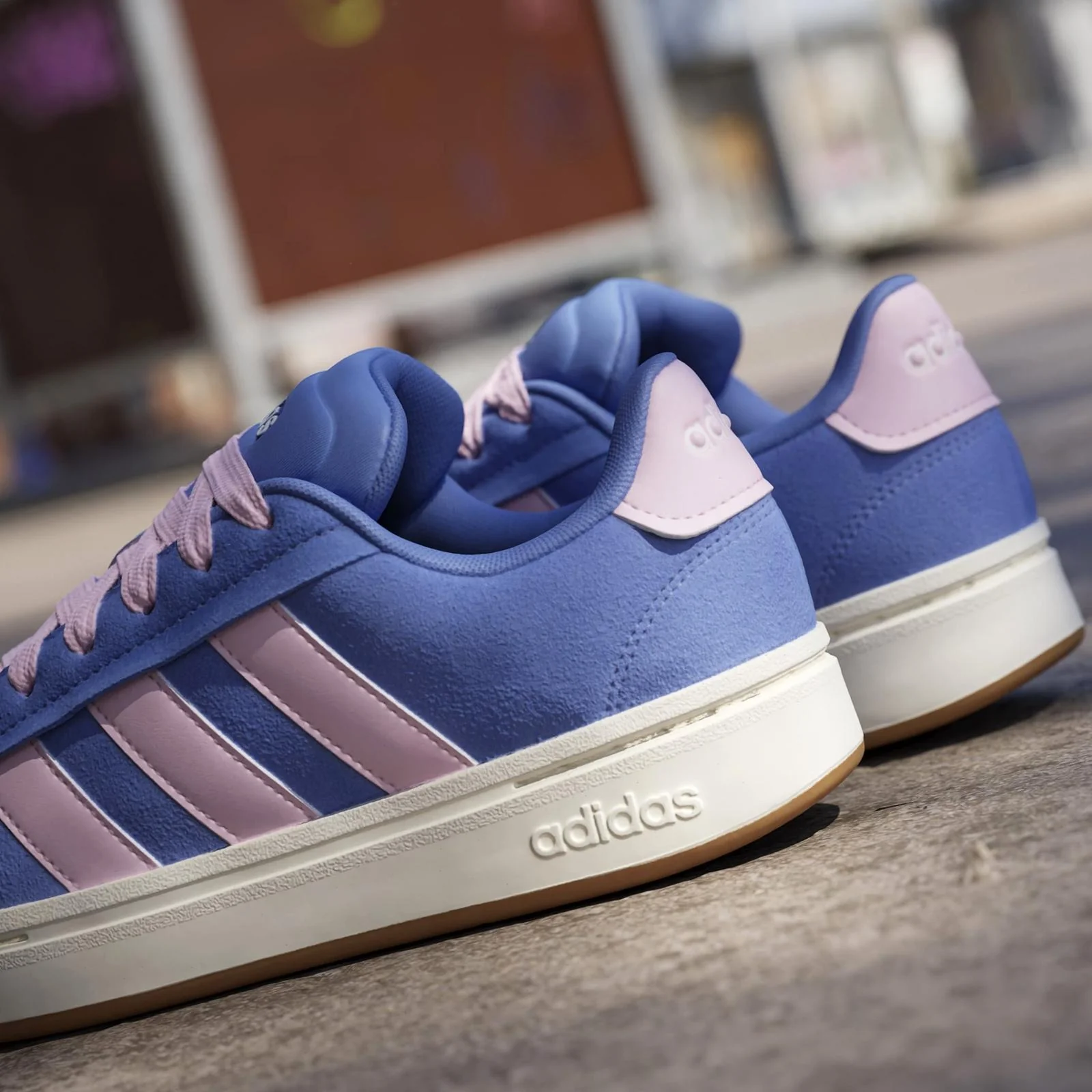 adidas Womens GRAND COURT ALPHA 00s Blue - Image 14