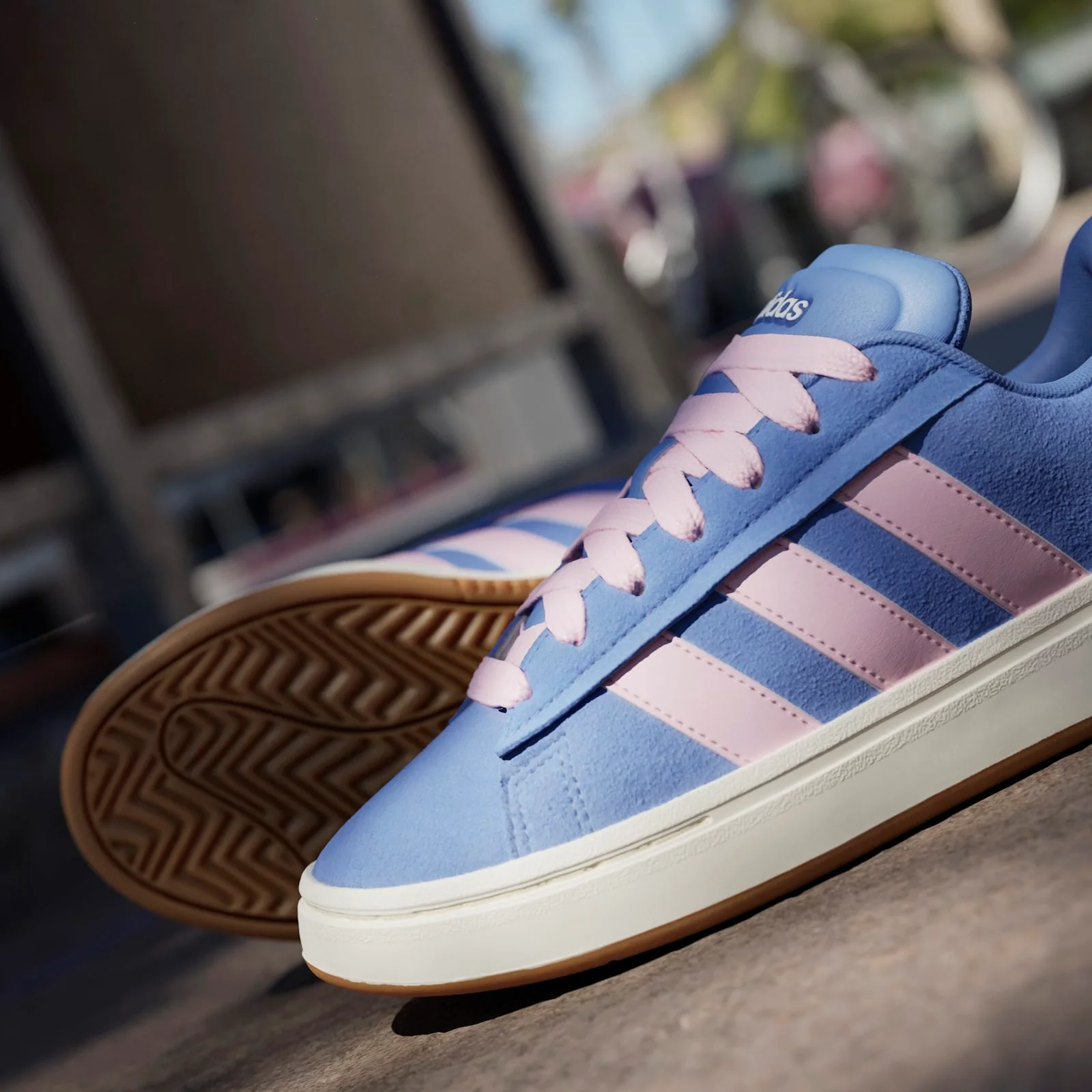 adidas Womens GRAND COURT ALPHA 00s Blue - Image 15