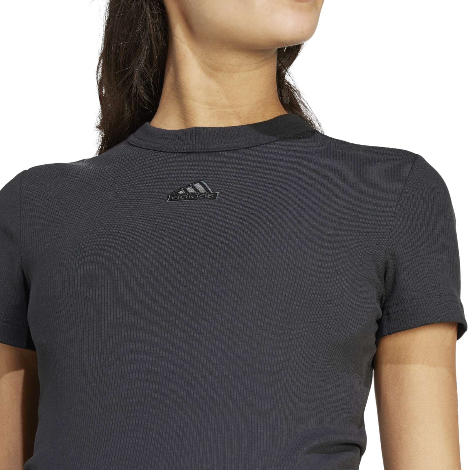 adidas Womens Short Sleeved Maternity T-Shirt - Image 4