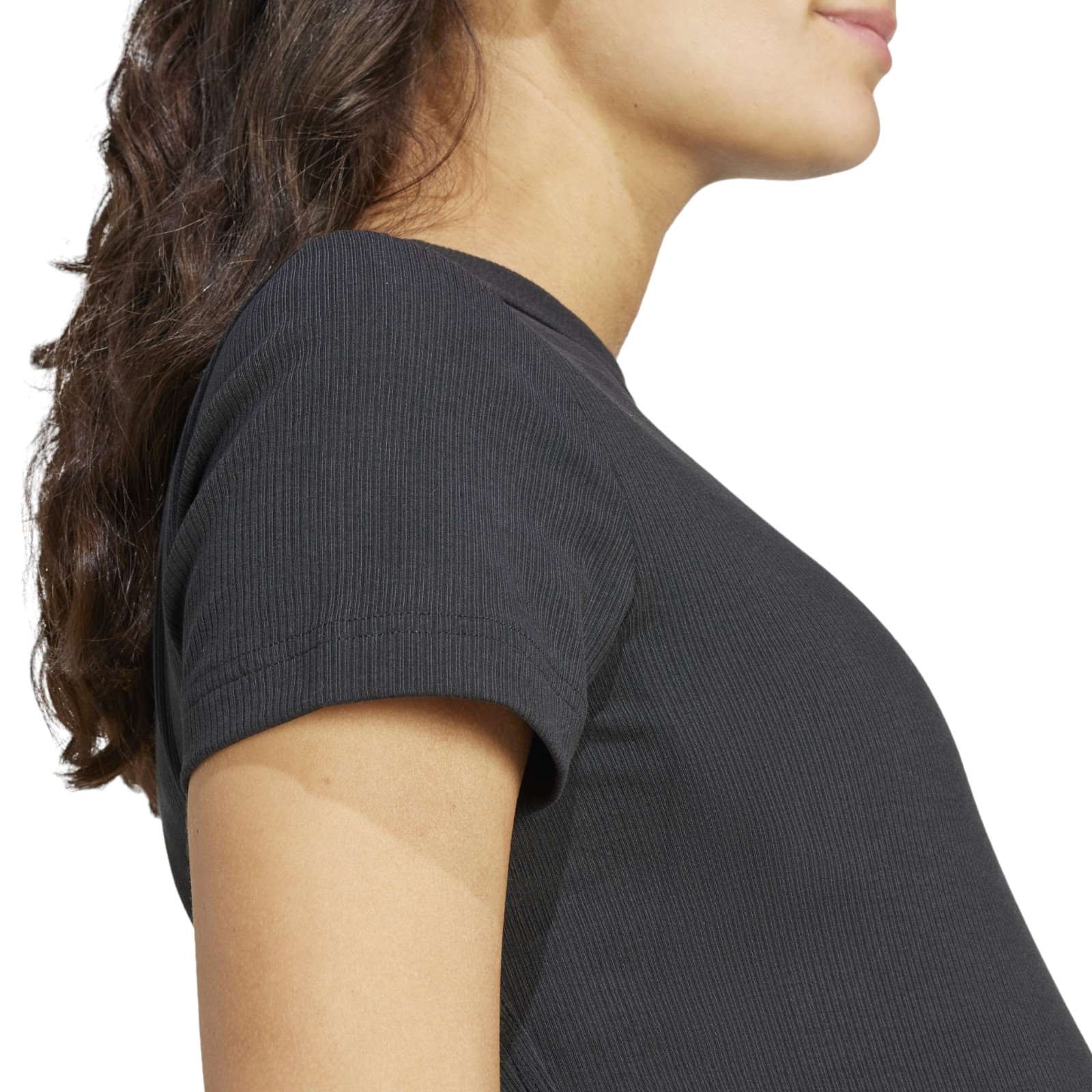 adidas Womens Short Sleeved Maternity T-Shirt - Image 5