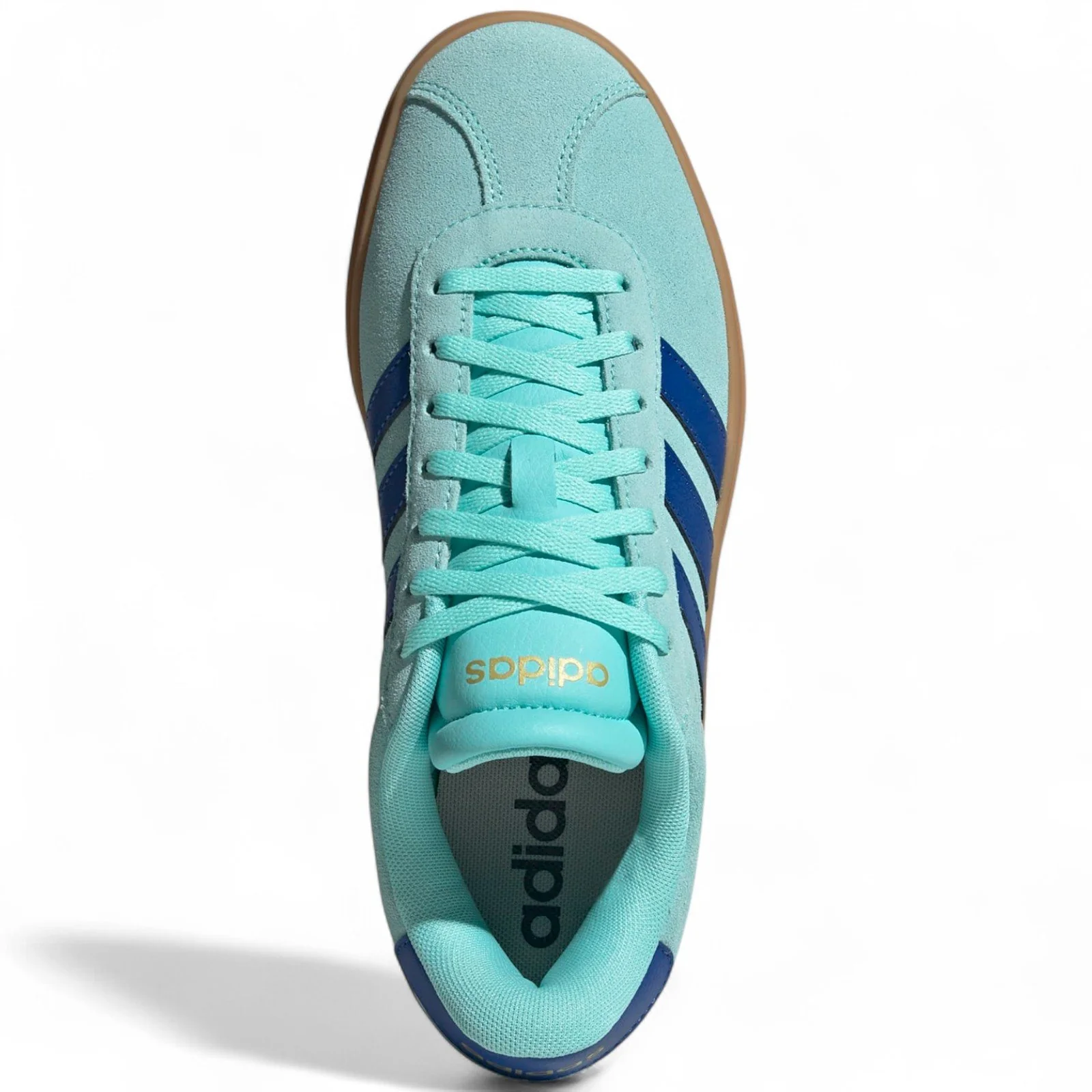 adidas Womens VL COURT BOLD Green/Navy - Image 3