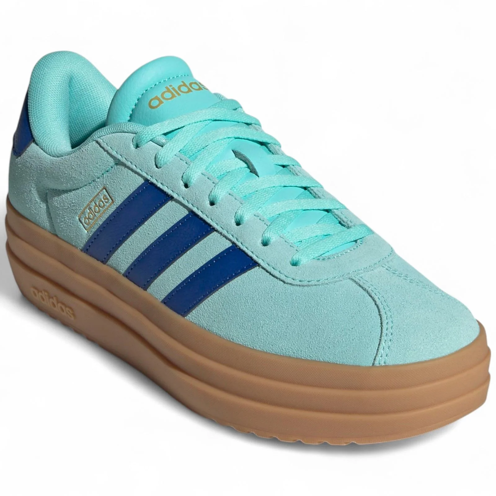 adidas Womens VL COURT BOLD Green/Navy - Image 7