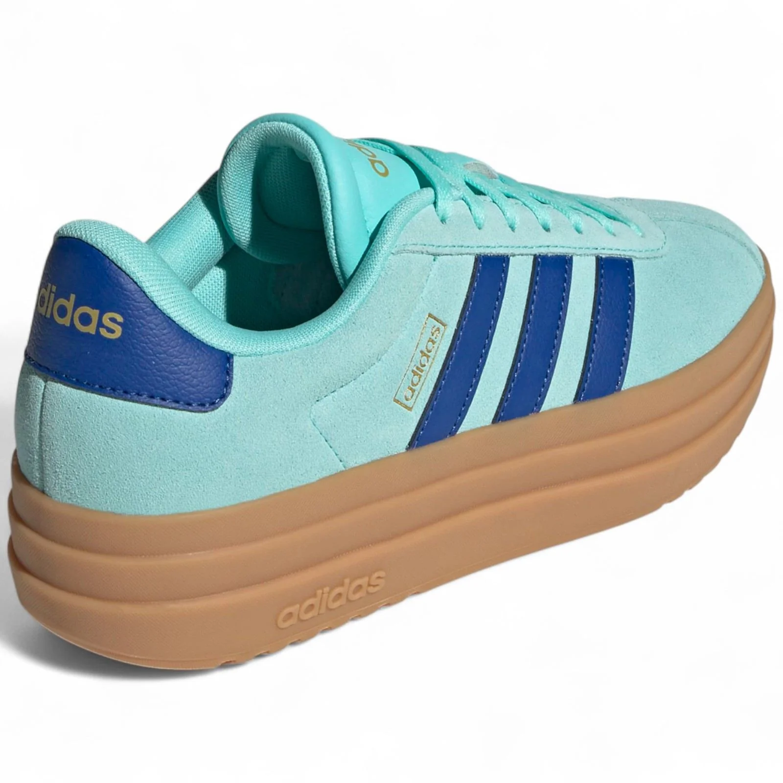 adidas Womens VL COURT BOLD Green/Navy - Image 8