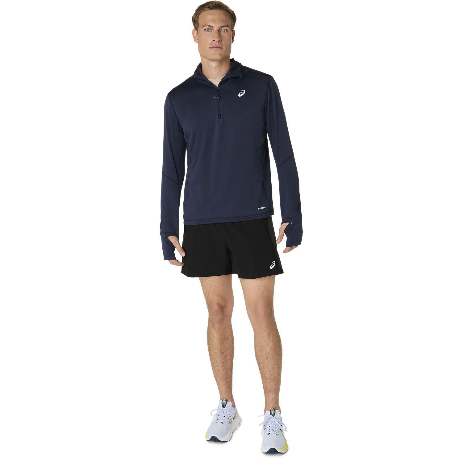 Asics Road Winter Mens Long Sleeve Hoodie - Image 10