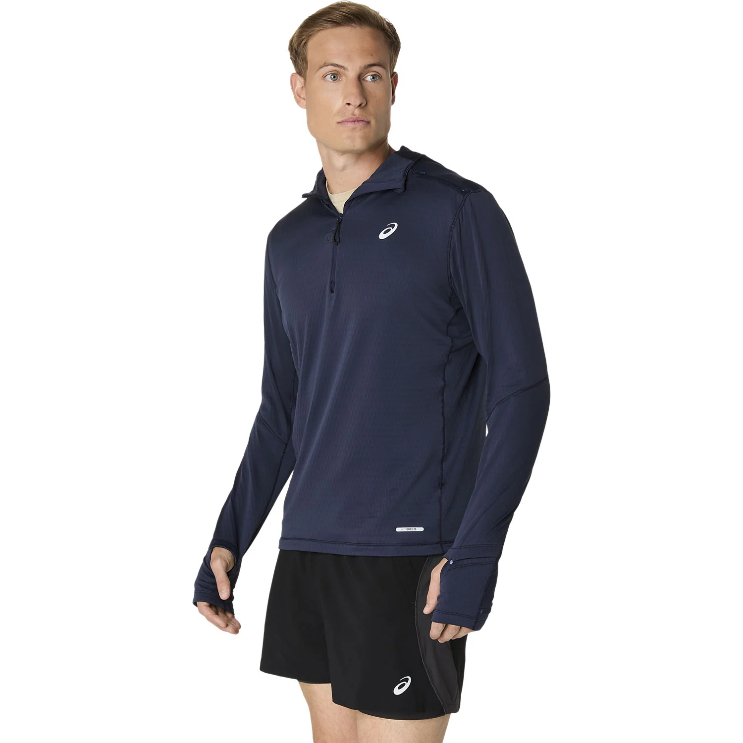 Asics Road Winter Mens Long Sleeve Hoodie - Image 3