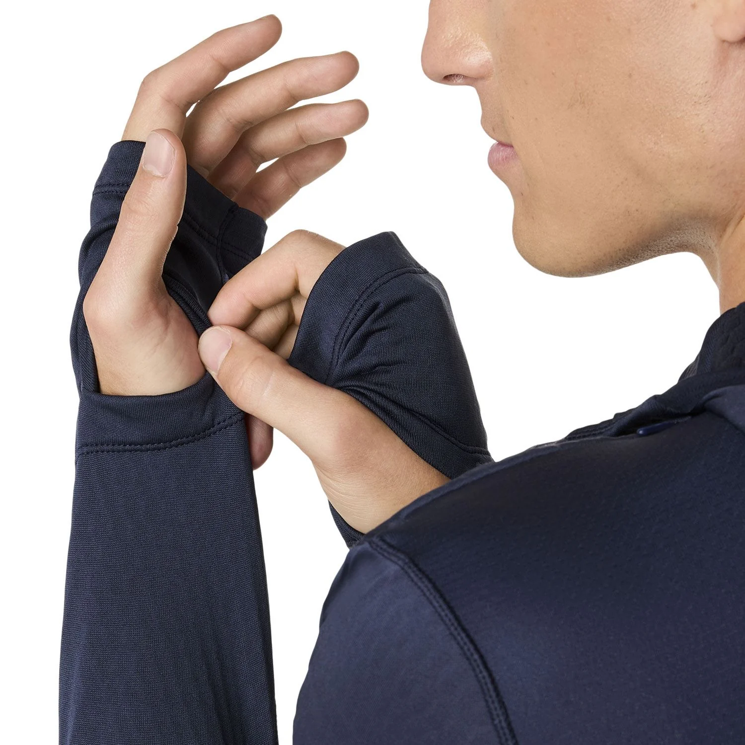 Asics Road Winter Mens Long Sleeve Hoodie - Image 7