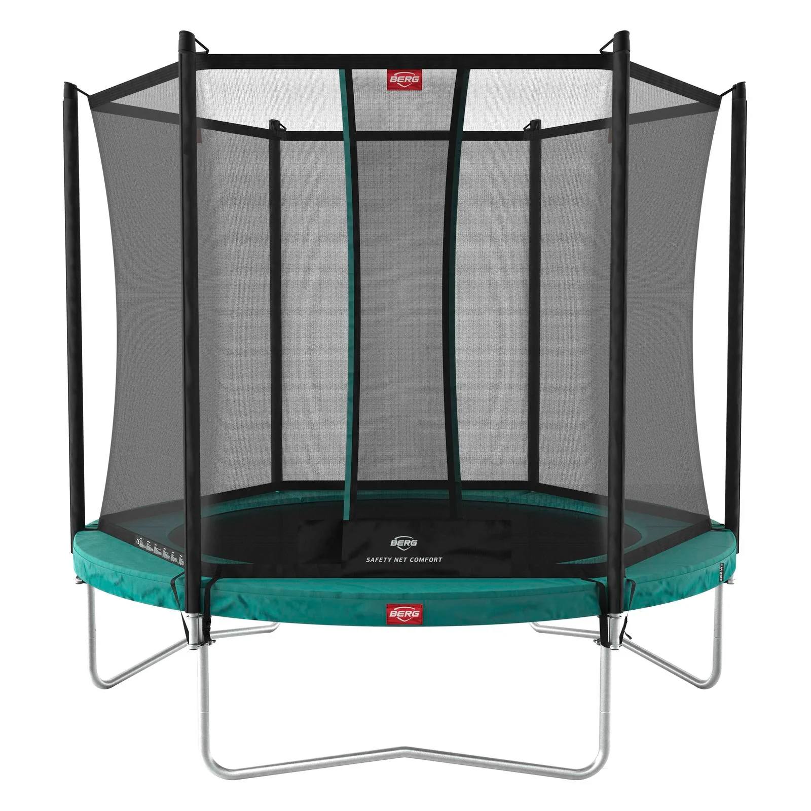 BERG Favorit Regular 330 Trampoline Green + Safety Net Comfort