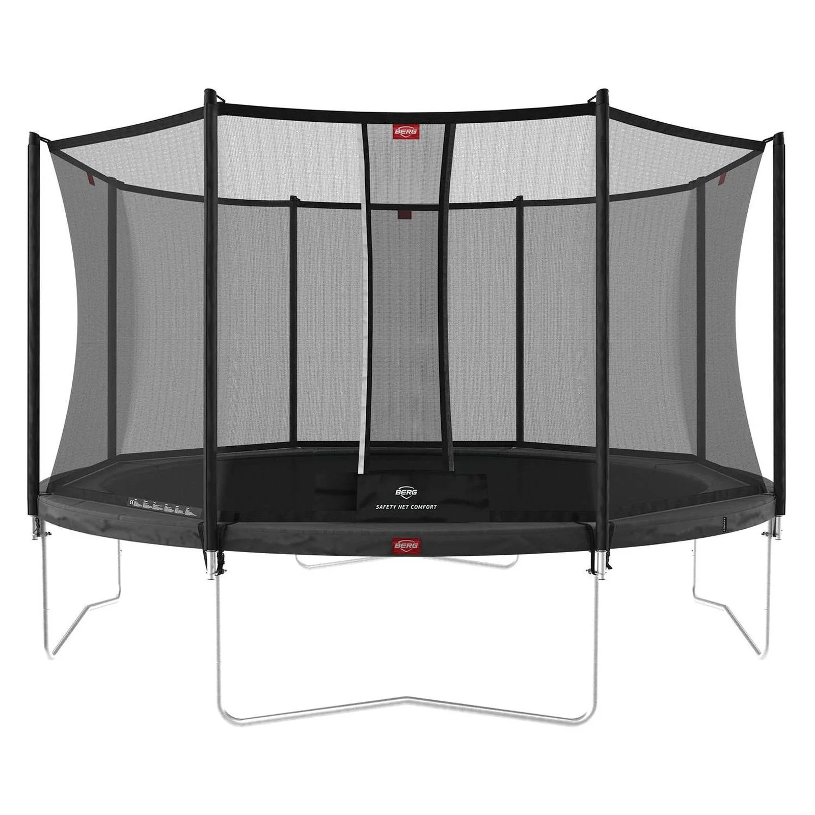 BERG Favorit Regular 430 Trampoline Grey + Safety Net Comfort