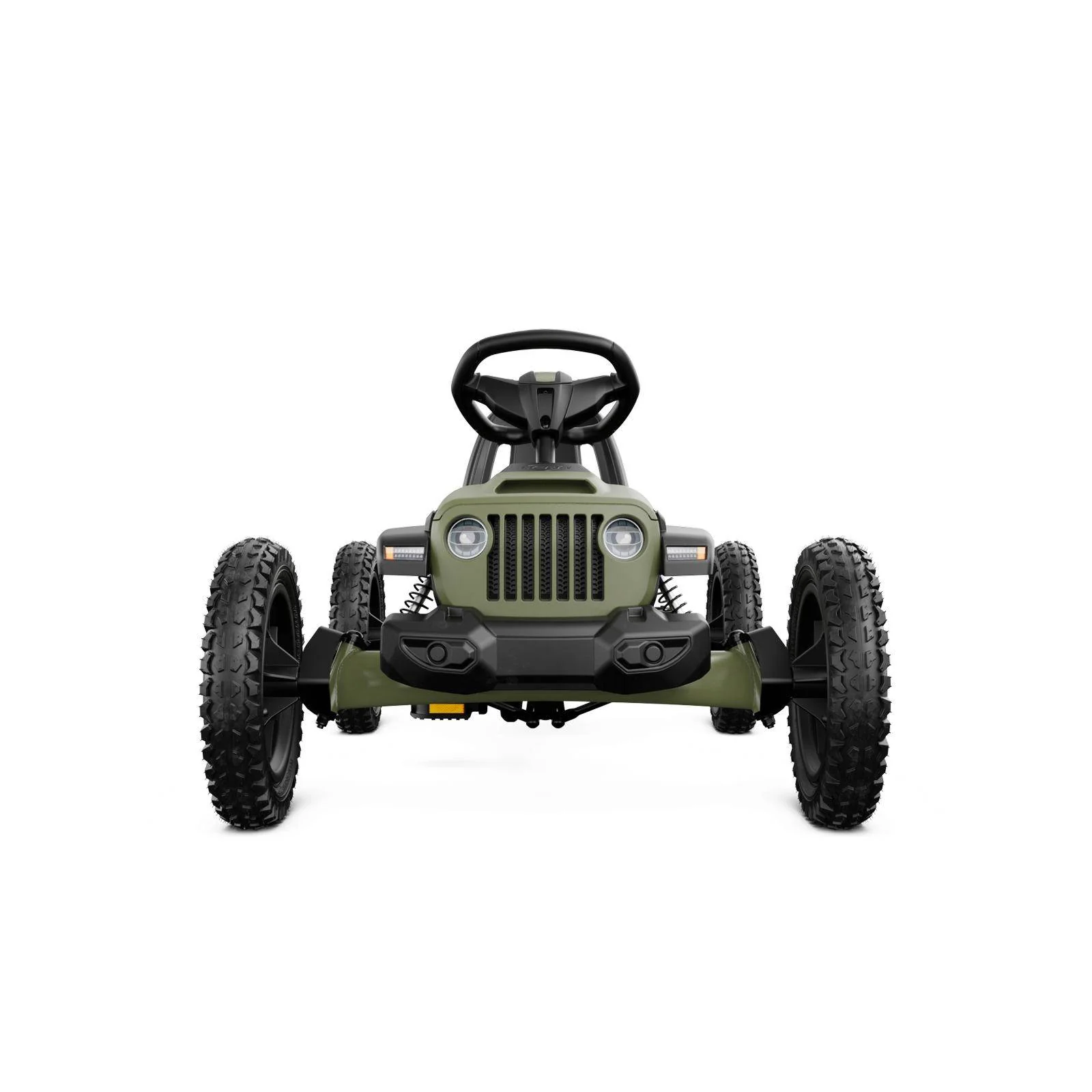 BERG Jeep® Buddy Wrangler Green Go-Kart - Image 2