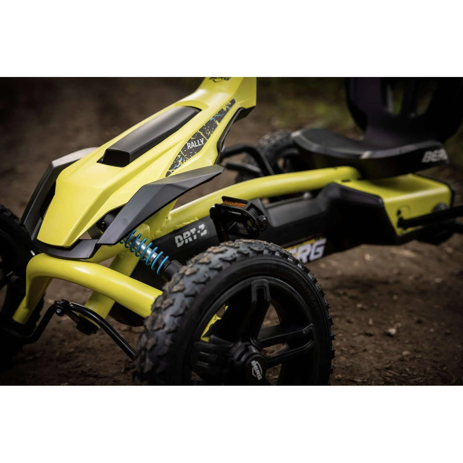 BERG Rally DRT Yellow 3 Gears Go-Kart - Image 7