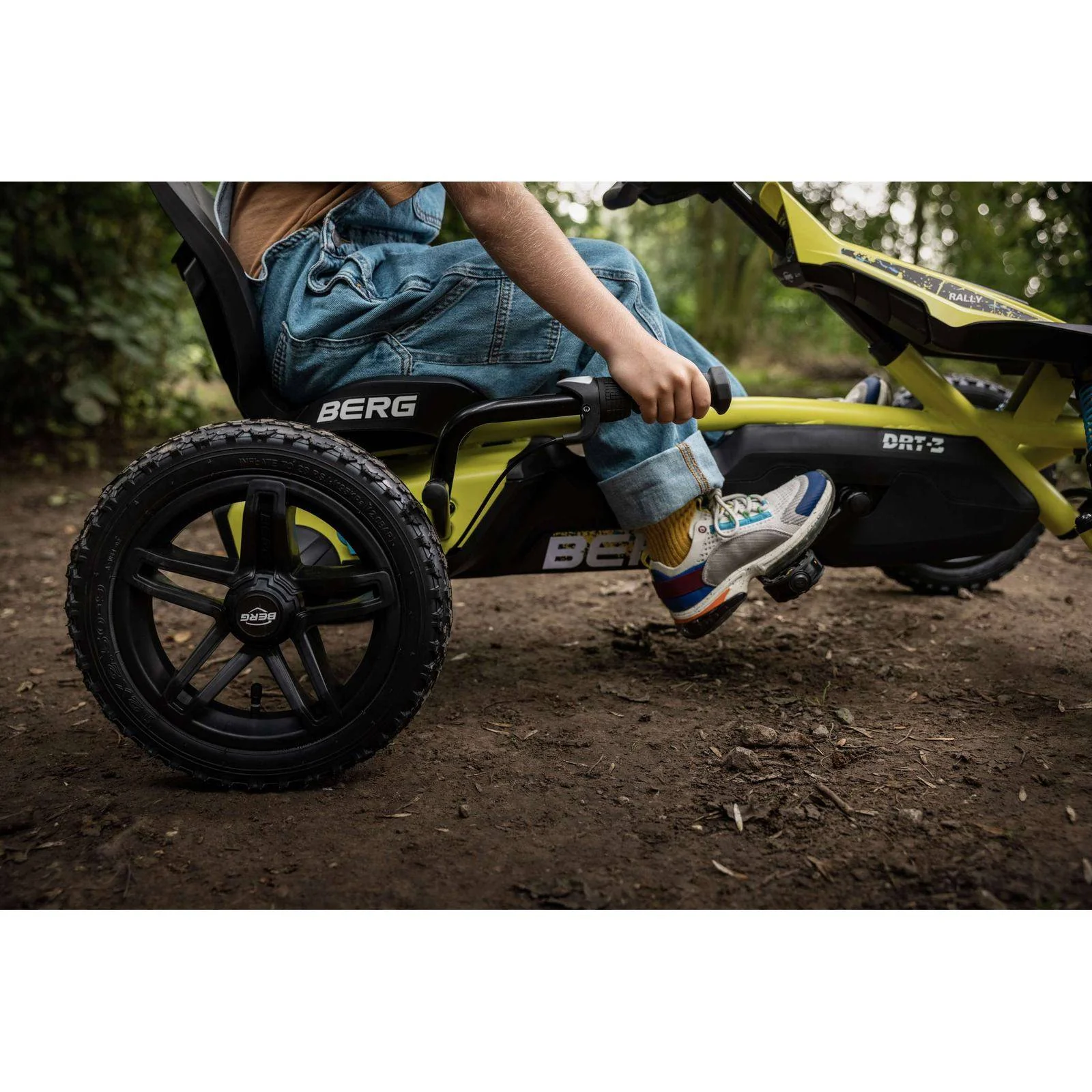 BERG Rally DRT Yellow 3 Gears Go-Kart - Image 8
