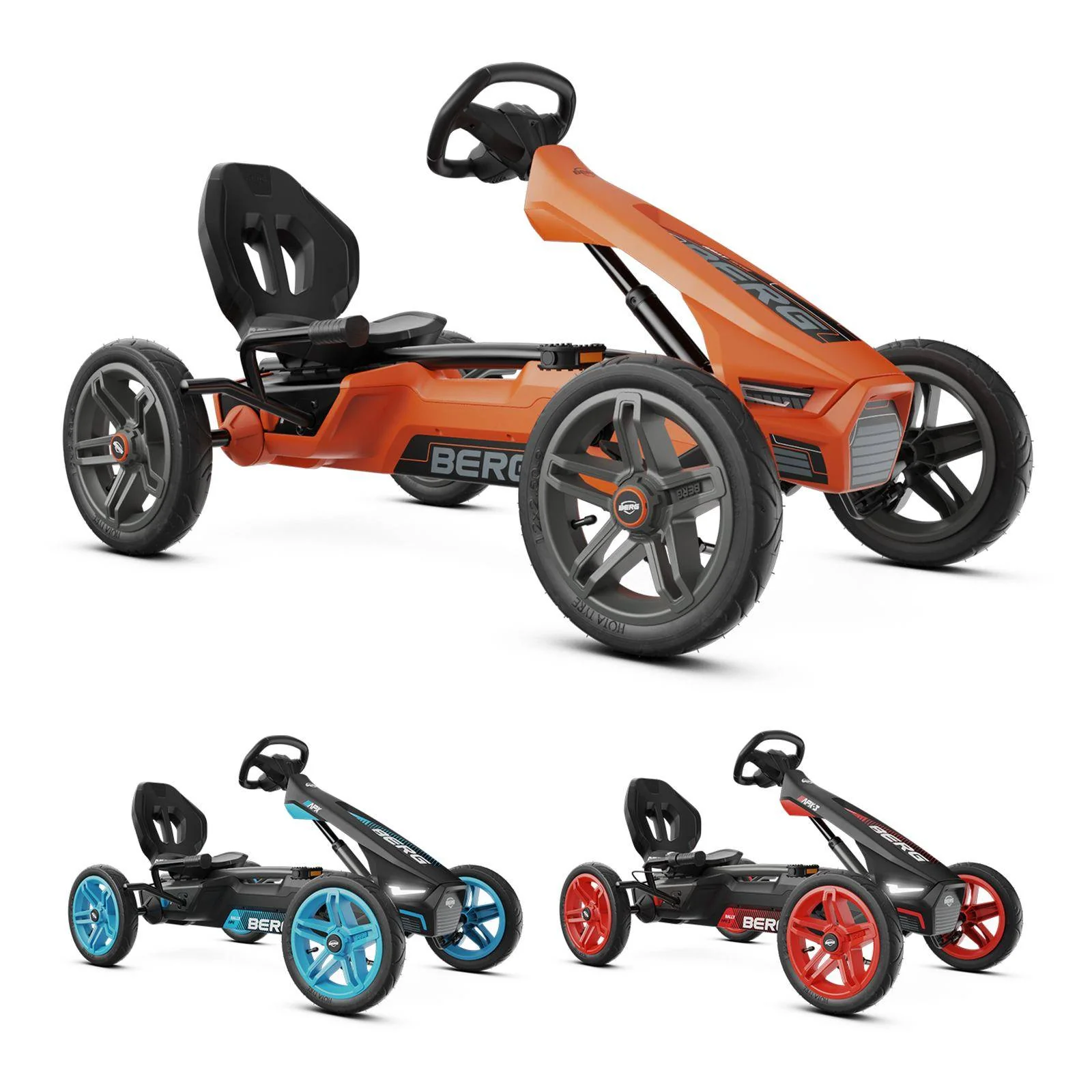 BERG Rally NRG Orange Go-Kart - Image 6