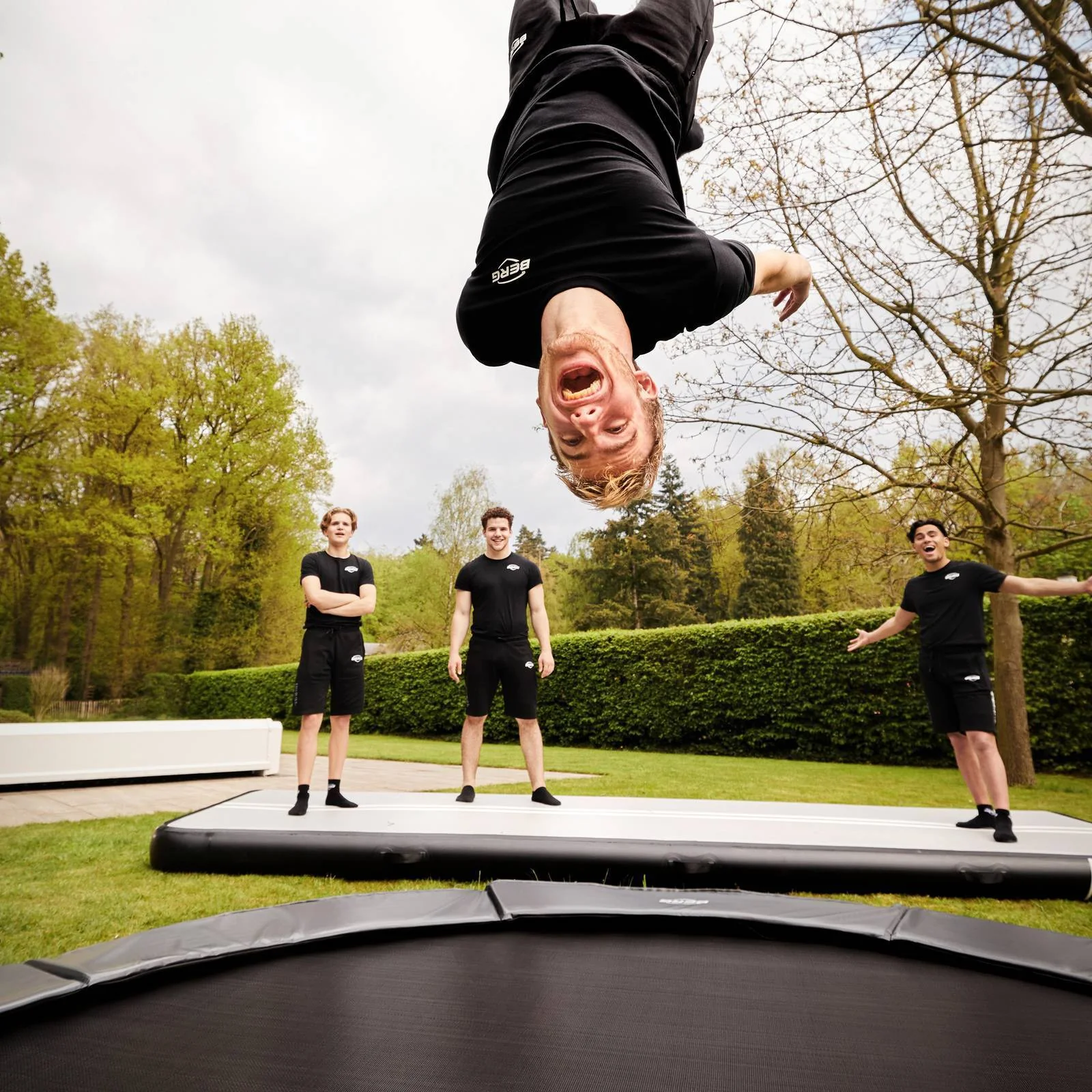 BERG SPORTS Elite FlatGround 380 Trampoline Grey - Image 2