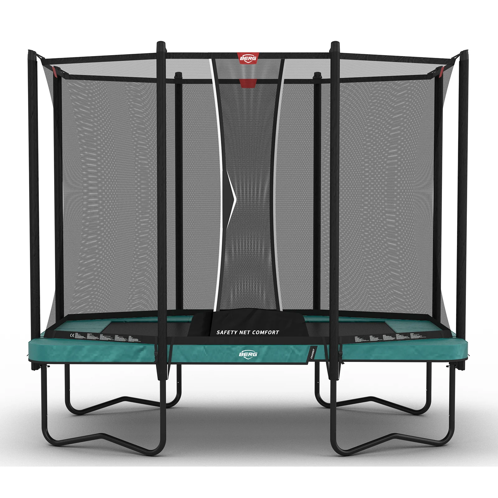 BERG Ultim Favorit Regular 280 Trampoline Green + Safety Net Comfort