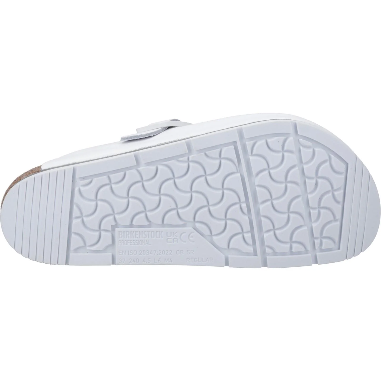 Birkenstock Womens Boston Pro Mule White - Image 3