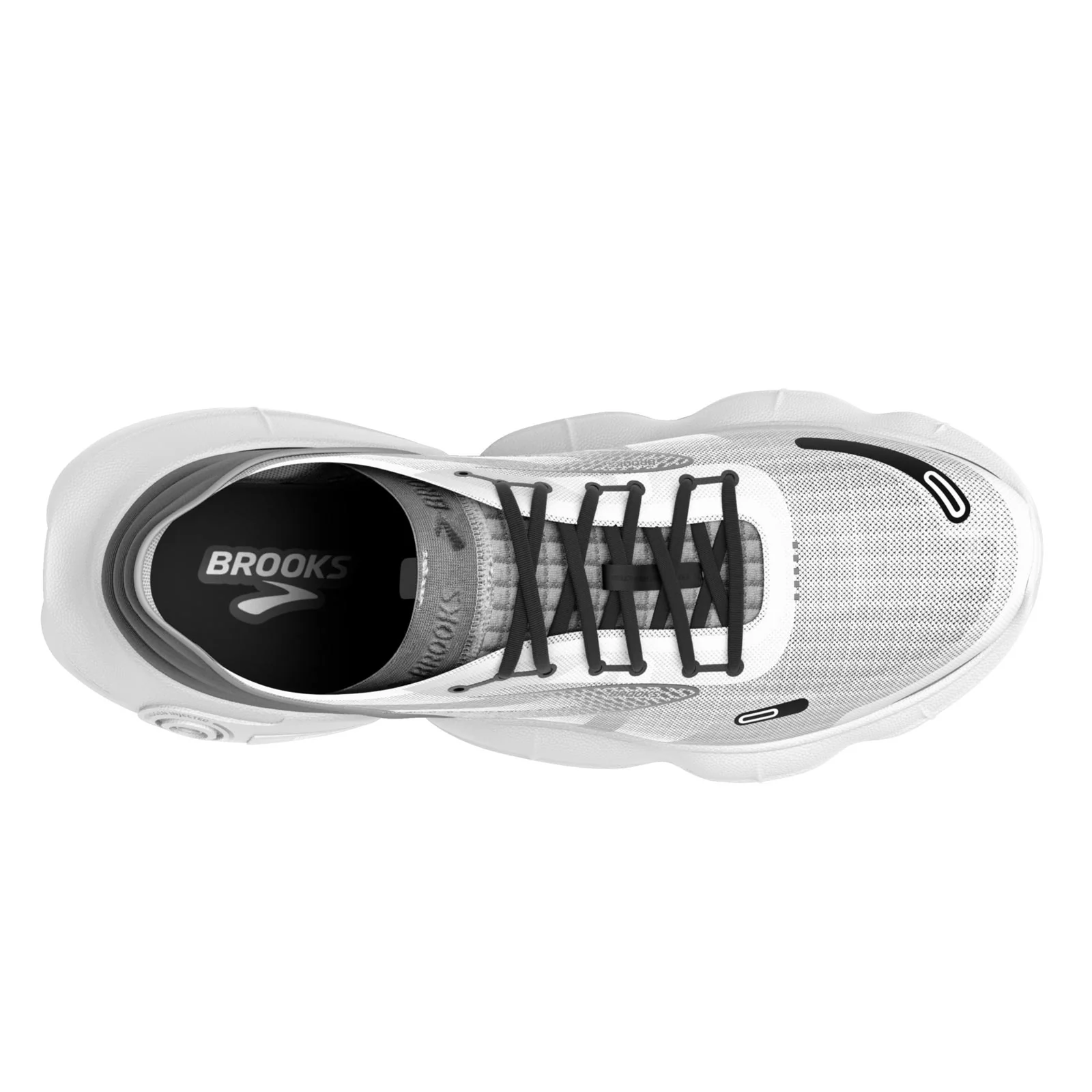 Brooks Aurora Womens White/Black - Image 3